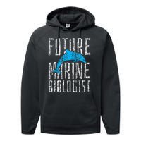 Marine Biology Future Biologist Science Performance Fleece Hoodie