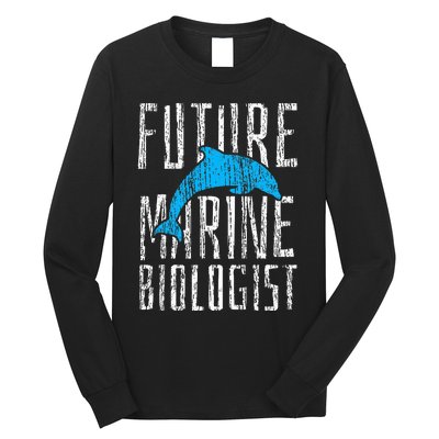 Marine Biology Future Biologist Science Long Sleeve Shirt