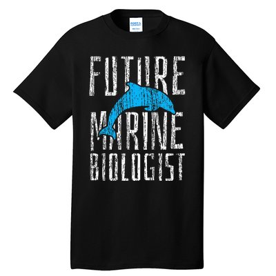 Marine Biology Future Biologist Science Tall T-Shirt