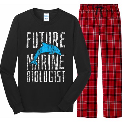 Marine Biology Future Biologist Science Long Sleeve Pajama Set