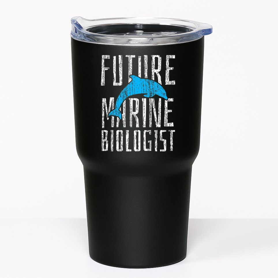 Marine Biology Future Biologist Science Tumbler