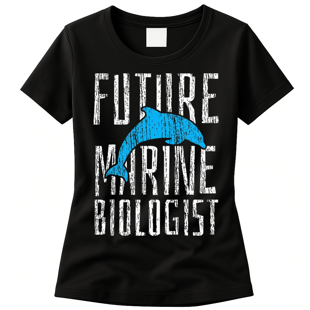 Marine Biology Future Biologist Science Womens T-Shirt