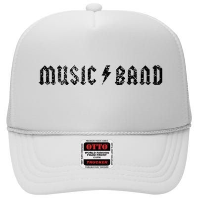 Music Band Fellow Meme Campus Apparel High Crown Mesh Back Trucker Hat