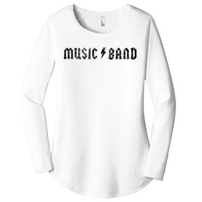 Music Band Fellow Meme Campus Apparel Women's Perfect Tri Tunic Long Sleeve Shirt