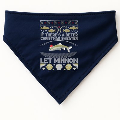 Minnow Bait Fish Trap Angler Fishing USA-Made Doggie Bandana
