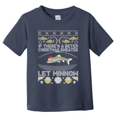 Minnow Bait Fish Trap Angler Fishing Toddler T-Shirt