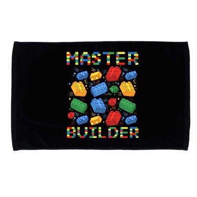 Master Builder Funny Building Blocks Gift Microfiber Hand Towel