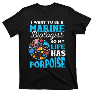 Marine Biology Future Marine Biologist Gift Saying T-Shirt