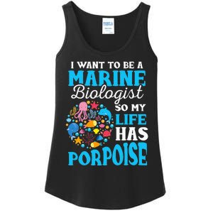 Marine Biology Future Marine Biologist Gift Saying Ladies Essential Tank