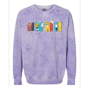 My Besto Friendo Anime Lover Colorblast Crewneck Sweatshirt