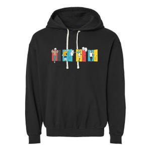 My Besto Friendo Anime Lover Garment-Dyed Fleece Hoodie