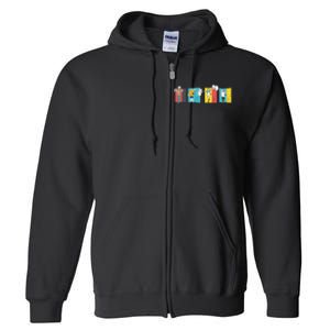 My Besto Friendo Anime Lover Full Zip Hoodie