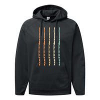 Marching Band Flute Performance Fleece Hoodie