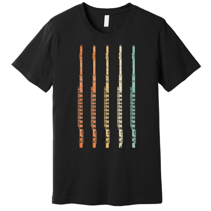 Marching Band Flute Premium T-Shirt