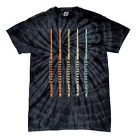 Marching Band Flute Tie-Dye T-Shirt