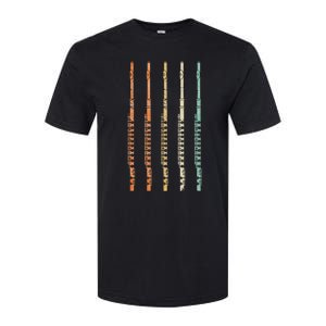 Marching Band Flute Softstyle CVC T-Shirt