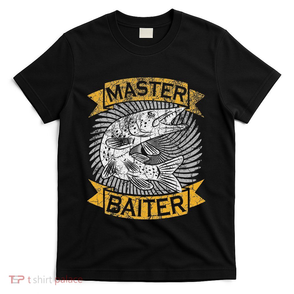 Master Baiter Funny Pike Fishing Gift Ice Fishing Musky T-Shirt