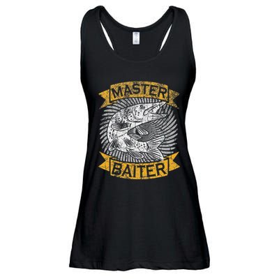 Master Baiter Funny Pike Fishing Gift Ice Fishing Musky Ladies Essential Flowy Tank