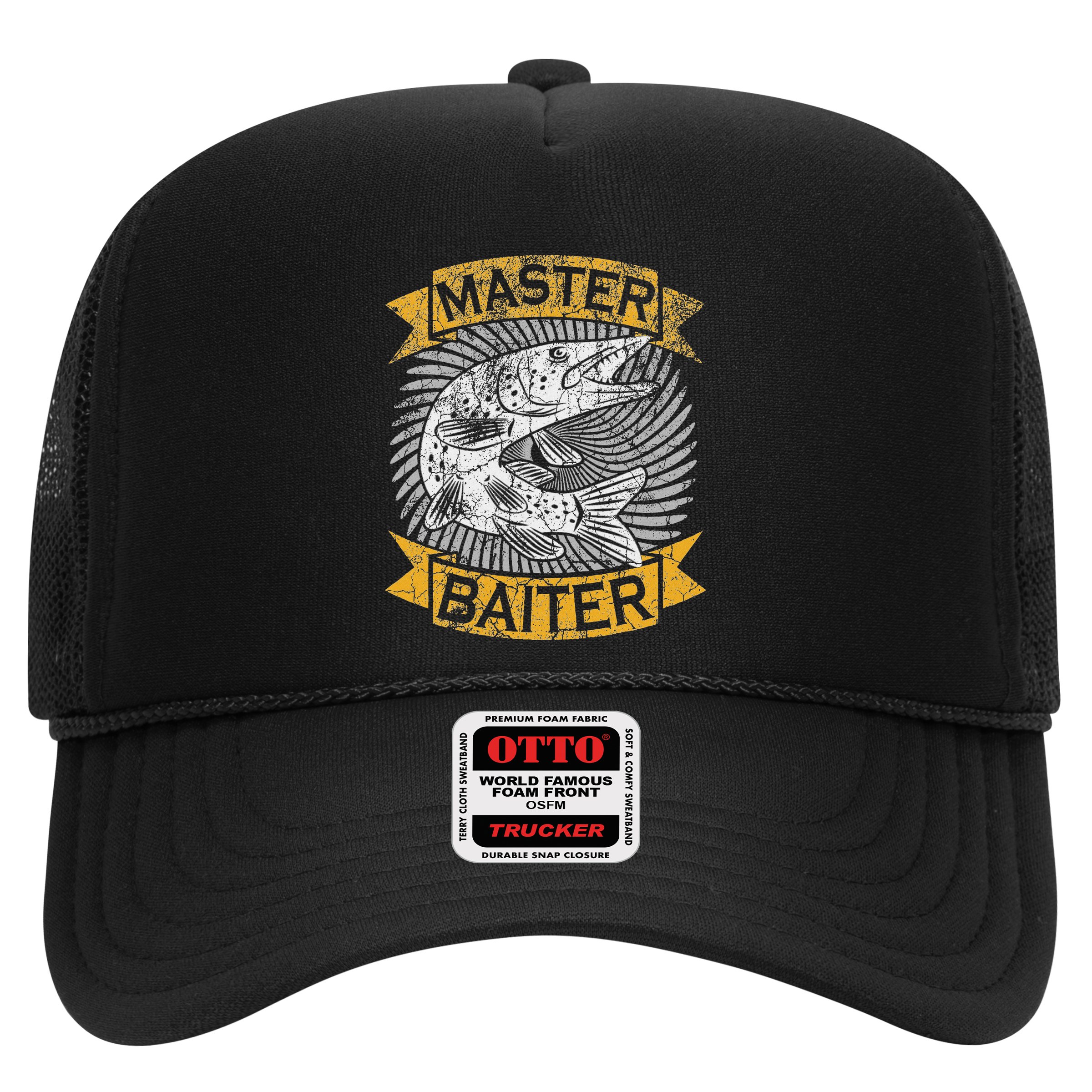 Master Baiter Funny Pike Fishing Gift Ice Fishing Musky Hat