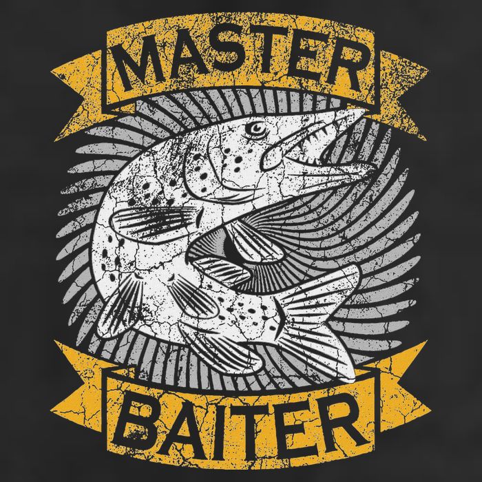 Master Baiter Funny Pike Fishing Gift Ice Fishing Musky Hat
