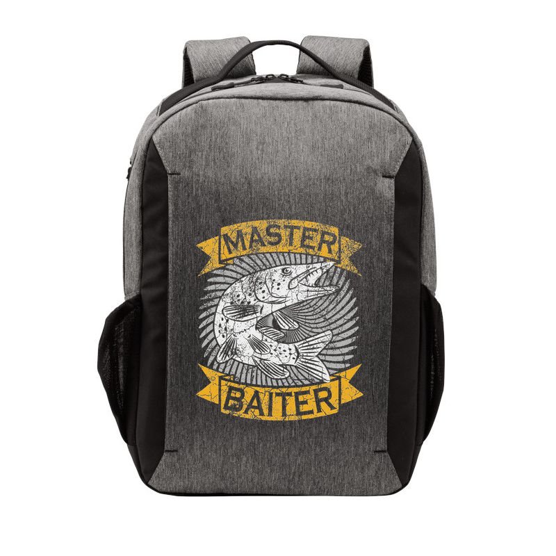 Master Baiter Funny Pike Fishing Gift Ice Fishing Musky Vector Backpack