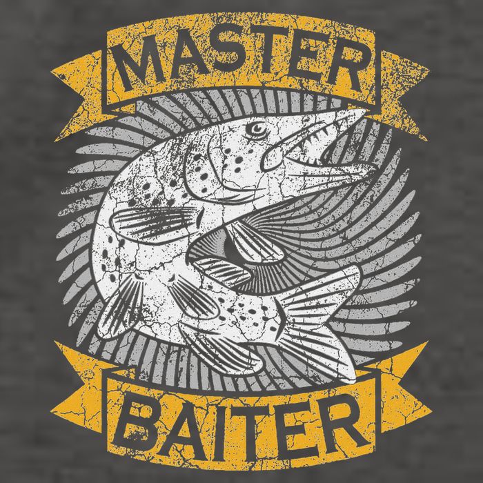 Master Baiter Funny Pike Fishing Gift Ice Fishing Musky Vector Backpack