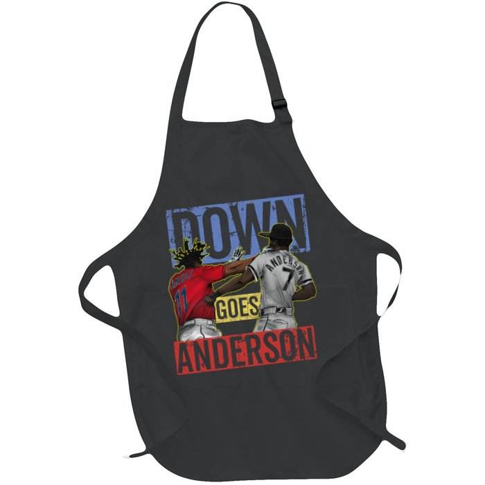 Meme Baseball Funny Down Goes Anderson Apron