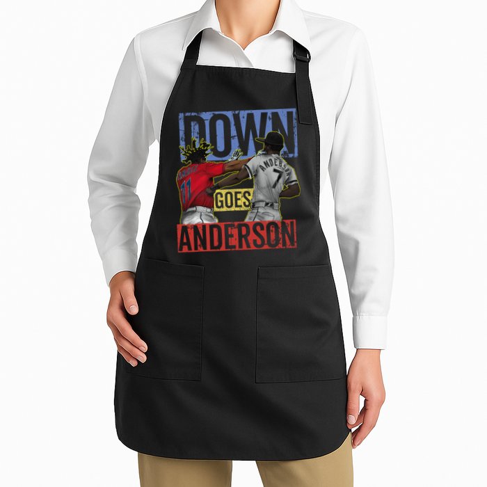 Meme Baseball Funny Down Goes Anderson Apron
