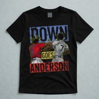 Meme Baseball Funny Down Goes Anderson T-Shirt