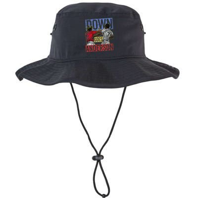 Meme Baseball Funny Down Goes Anderson Bucket Hat