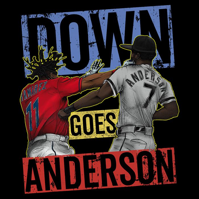 Meme Baseball Funny Down Goes Anderson Bucket Hat