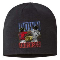 Meme Baseball Funny Down Goes Anderson Sustainable Beanie