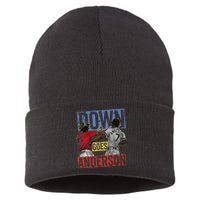 Meme Baseball Funny Down Goes Anderson Sustainable Knit Beanie