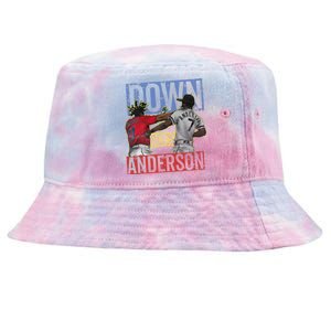 Meme Baseball Funny Down Goes Anderson Tie-Dyed Bucket Hat