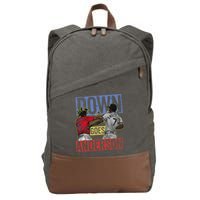 Meme Baseball Funny Down Goes Anderson Cotton Canvas Backpack