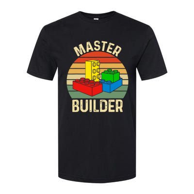 Master Builder Funny Building Blocks Toys Softstyle CVC T-Shirt