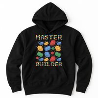 Master Builder Funny Building Blocks Gifts Hoodie