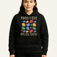 Master Builder Funny Building Blocks Gifts Hoodie