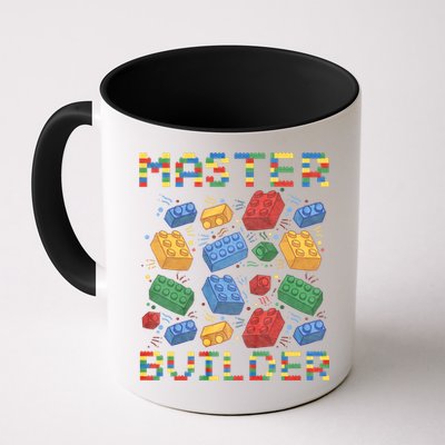 Master Builder Funny Building Blocks Gifts Mug