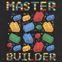 Master Builder Funny Building Blocks Gifts 11oz C Handle Ceramic Mug