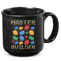Master Builder Funny Building Blocks Gifts 15oz Campfire Ceramic Mug