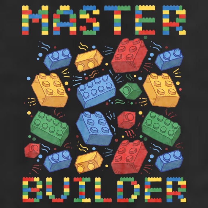 Master Builder Funny Building Blocks Gifts Hat