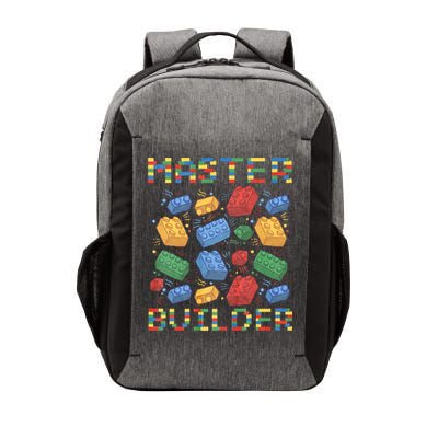 Master Builder Funny Building Blocks Gifts Vector Backpack