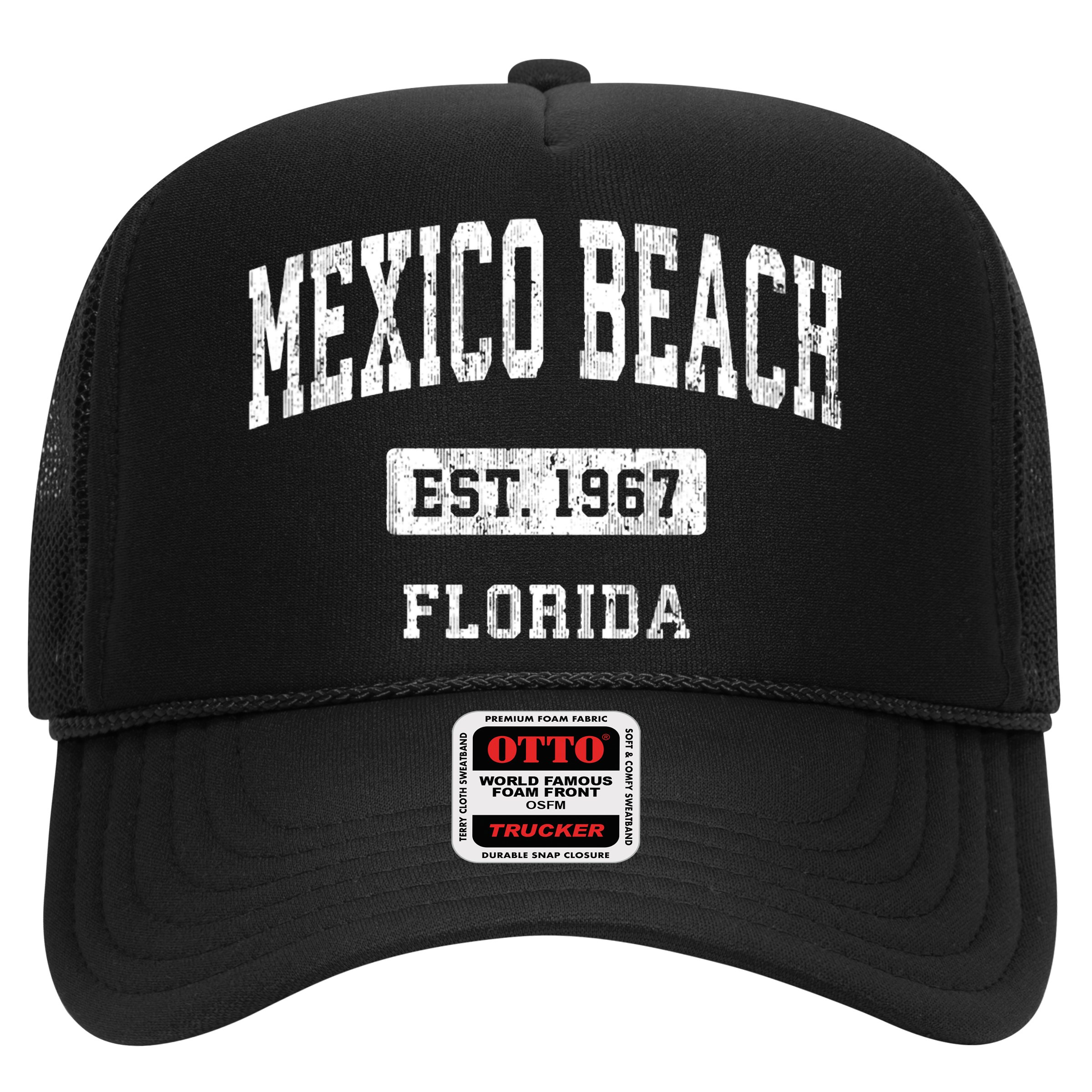Mexico Beach Florida Fl Vintage Sports Established Hat