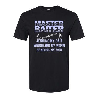 Master Baiter Funny Fishermans Skills List Gift Softstyle® CVC T-Shirt