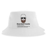 Mens Bearded Funcle Funny Bald Uncle Definition Sustainable Bucket Hat