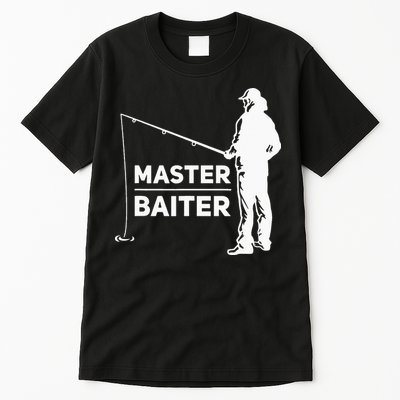 Master Baiter for Fisherman or Fishing Lover Tall T-Shirt