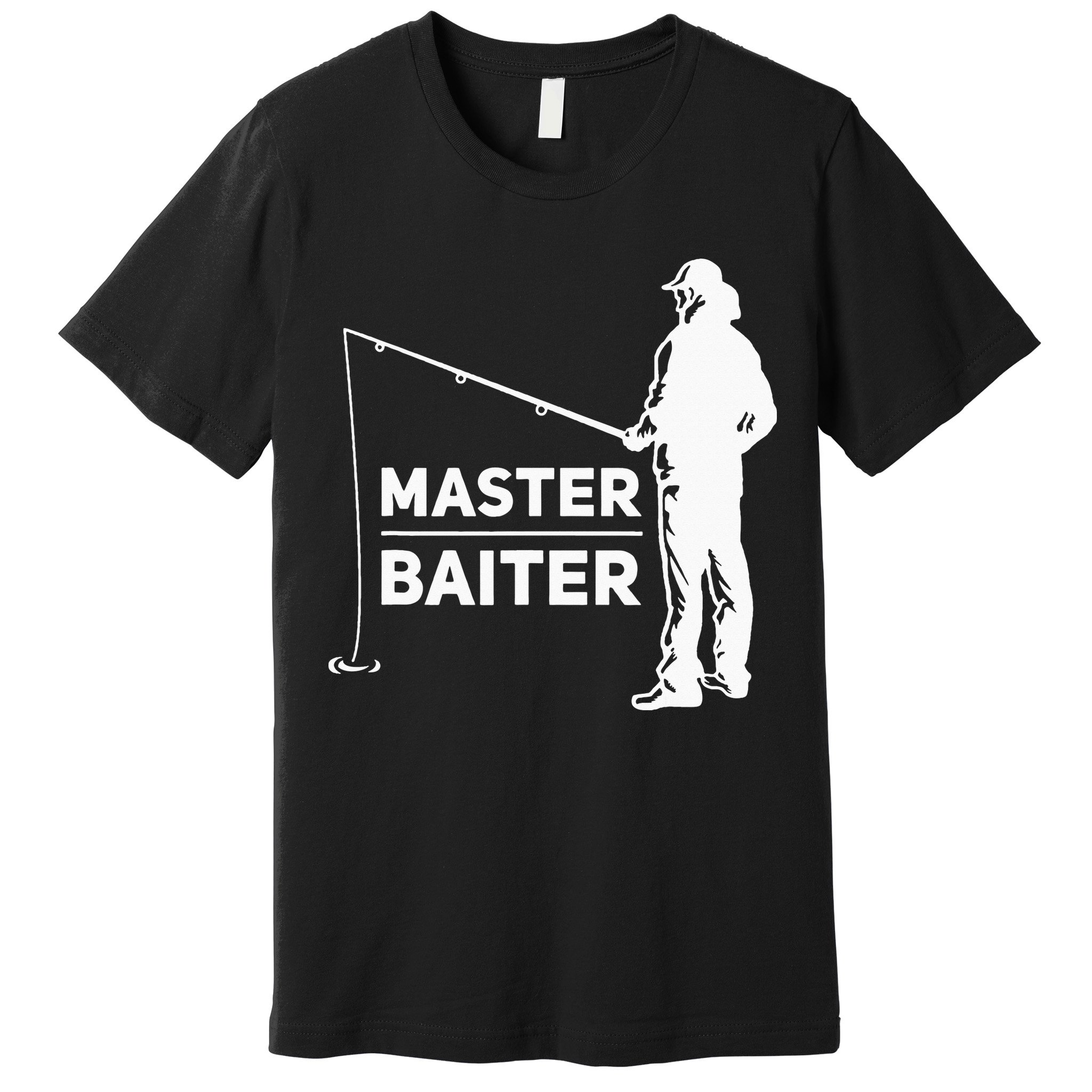 Master Baiter for Fisherman or Fishing Lover Premium T-Shirt