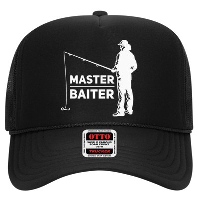 Master Baiter for Fisherman or Fishing Lover Trucker Hat