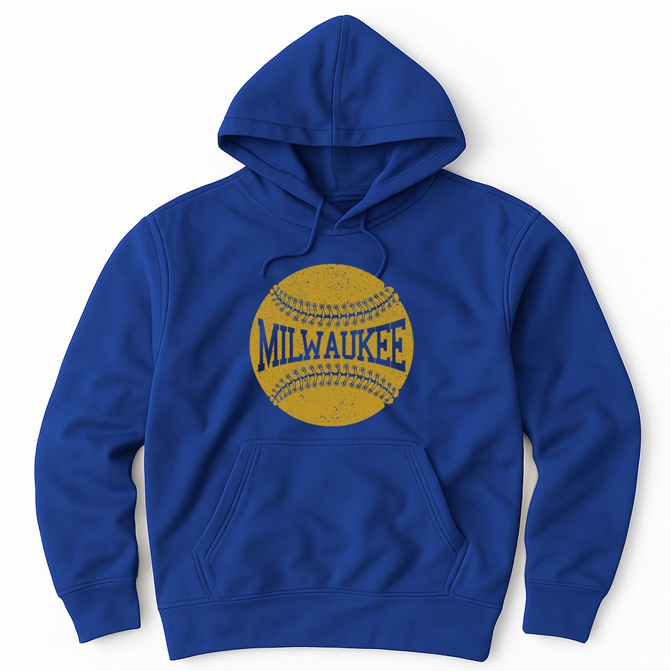 Milwaukee Baseball Fan Hoodie
